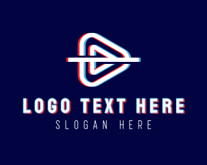 Static Motion Play Button logo