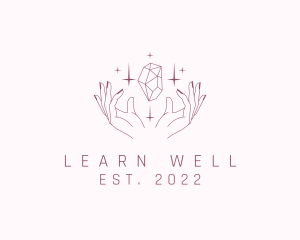 Luxury Precious Gem Wellness logo design