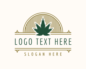 Weed Company Badge logo