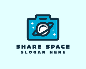 Outer Space Camera  logo design