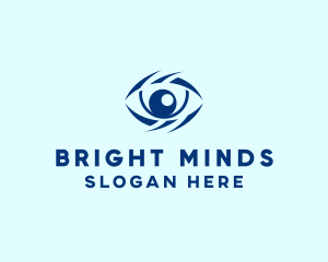Blue Optical Eye logo