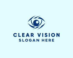 Blue Optical Eye logo