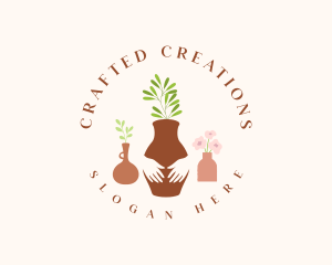 Artisan Pottery Vase logo