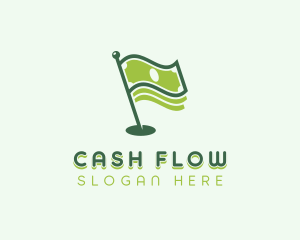 Cash Money Flag logo design