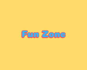 Fun Kids Text logo design