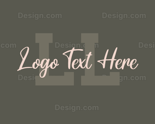 Feminine Fashion Styling Logo