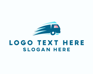 Logistics Truck Delivery  logo