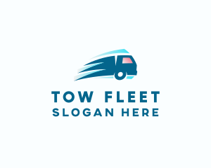 Logistics Truck Delivery  logo design