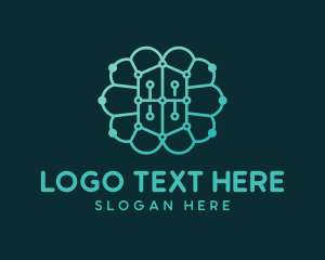 Circuitry Electronics Tech logo