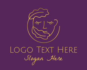 Gold Leaf Woman  logo