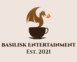 Dragon Coffee Cup  logo