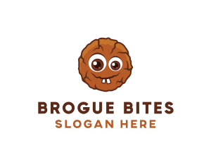 Chocolate Sweet Cookie Bites logo design