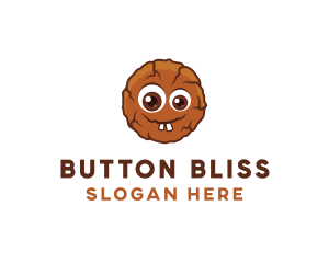 Chocolate Sweet Cookie Bites logo design