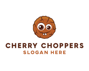 Chocolate Sweet Cookie Bites logo design