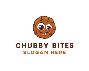 Chocolate Sweet Cookie Bites logo design