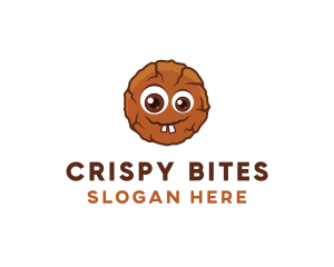 Chocolate Sweet Cookie Bites logo design