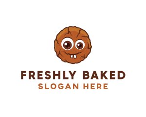 Chocolate Sweet Cookie Bites logo design