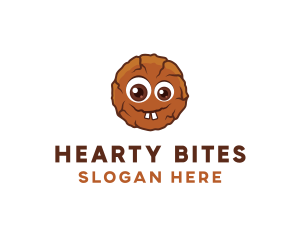 Chocolate Sweet Cookie Bites logo design