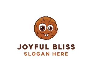 Chocolate Sweet Cookie Bites logo design