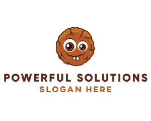 Chocolate Sweet Cookie Bites logo design