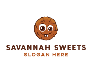 Chocolate Sweet Cookie Bites logo design