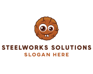 Chocolate Sweet Cookie Bites logo design