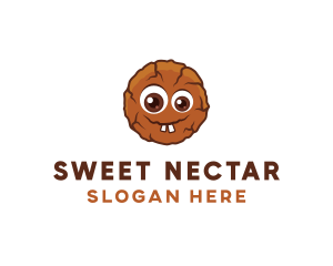 Chocolate Sweet Cookie Bites logo design