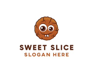 Chocolate Sweet Cookie Bites logo design