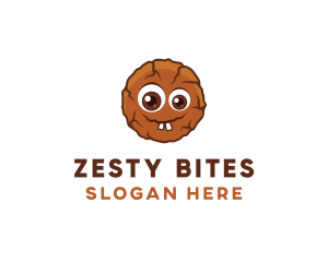 Chocolate Sweet Cookie Bites logo design