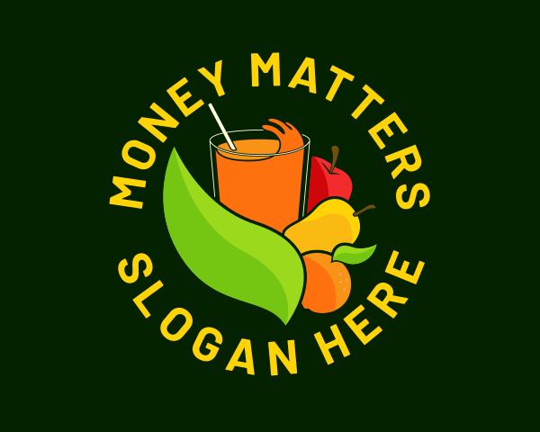Fruits logo example 3