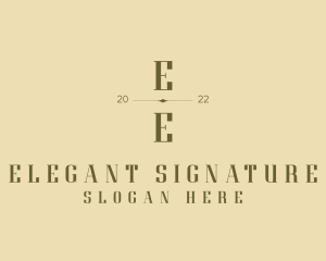 Elegant Expensive Business logo design