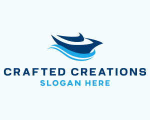 Ship Boat Yacht logo design