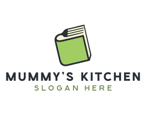 Recipe Cook Book logo design