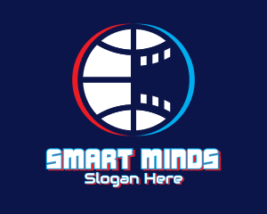 Glitchy Basketball Esports logo