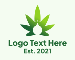 Cannabis Marijuana Bomb  logo