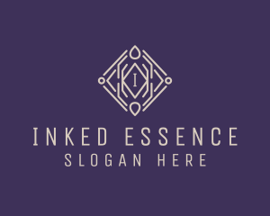 Wellness Essential Oil Boutique logo design