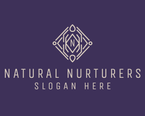 Wellness Essential Oil Boutique logo design