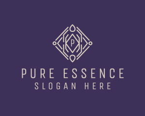 Wellness Essential Oil Boutique logo design