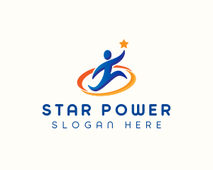 Star Leader Human logo design