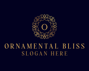 Royal Ornament Wreath logo