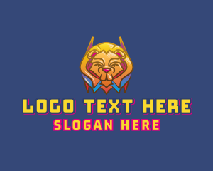 Villain Lion Videogame logo