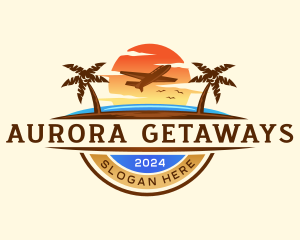 Beach Resort Getaway logo design