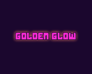 Modern Tech Glowing  logo design