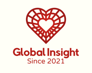 Decoration Valentine Heart logo