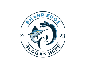 Ocean Sword Fish logo