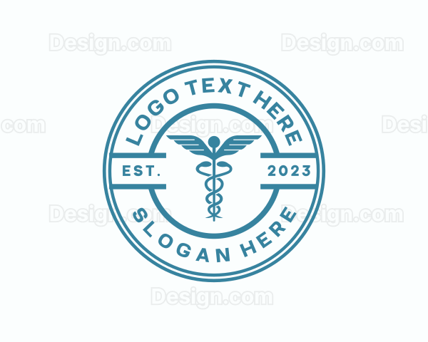 Medical Health Caduceus Logo