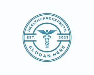 Medical Health Caduceus  logo