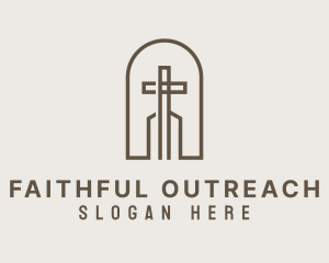 Faith Cross Worship logo design