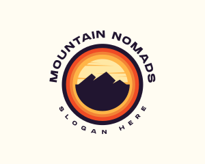 Mountain Peak Trekking logo design