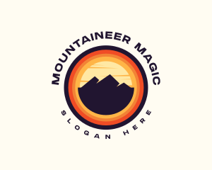 Mountain Peak Trekking logo design